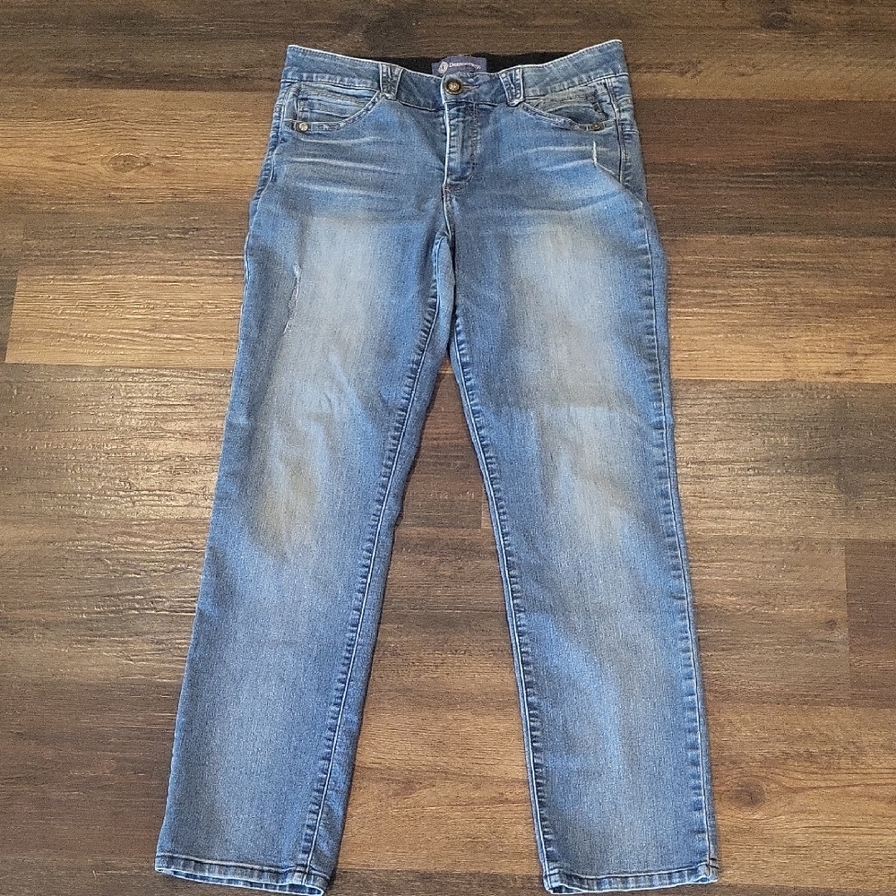 Democracy Light Blue Straight Leg Jeans